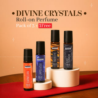 Divine Crystals Roll-On Perfume I Pack of 4